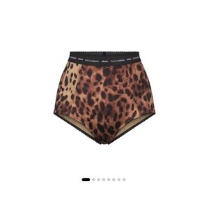 SKIMS Animal Print High-Rise Panties